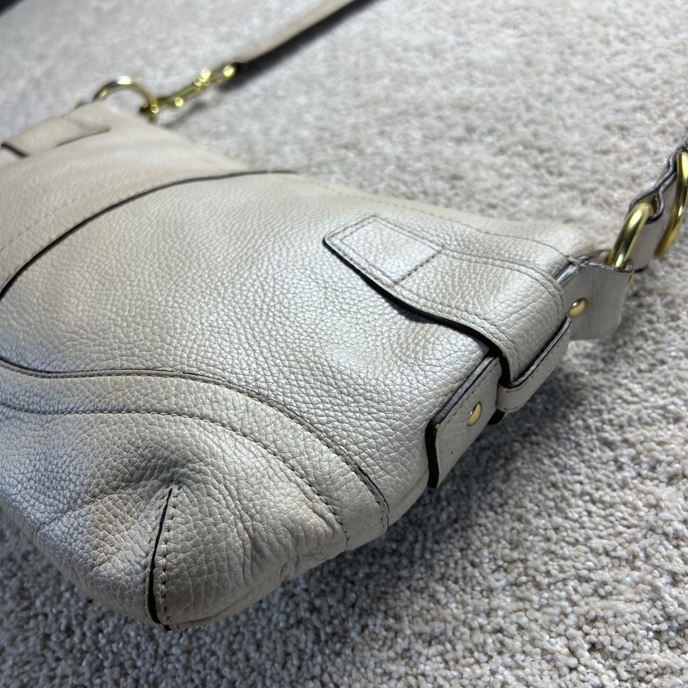 Vintage Coach‎ Leather Soho East West Legacy Y2K beige Buckle Crossbody F17125 - Picture 11 of 15